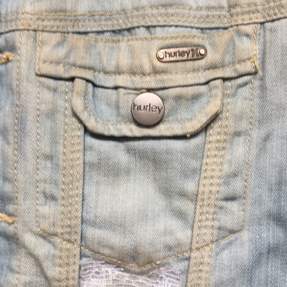Hurley Jean Jacket with Lace - Picture 4 of 5